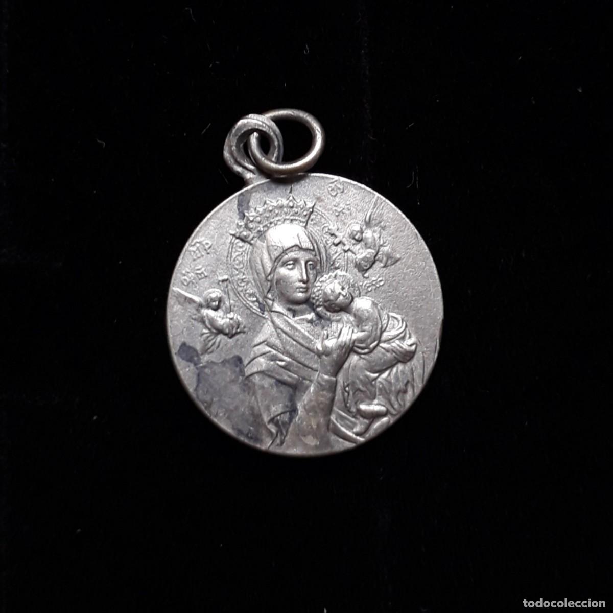 Antig&uuml;edades: Medalla plata S. Antonio de Padua - Foto 2