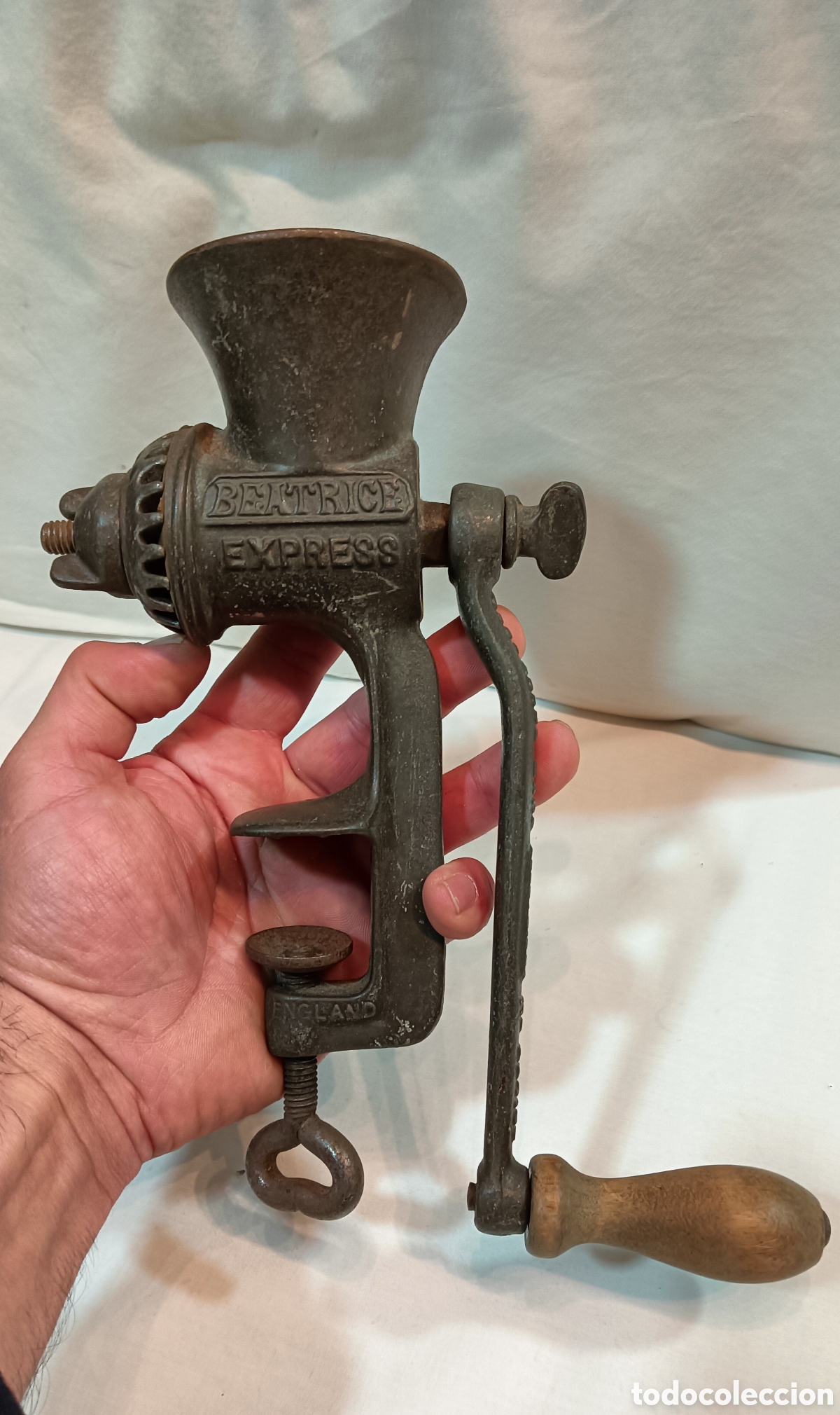 Antig&uuml;edades: HERRAMIENTA PICADORA DE CARNE - Foto 1