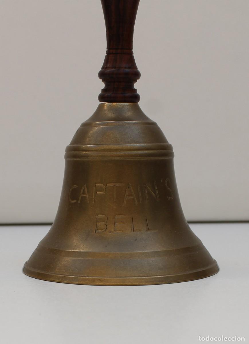 Antiguidades: CAMPANA DE SOBREMESA, CAPTAIN&acute;S BELL.