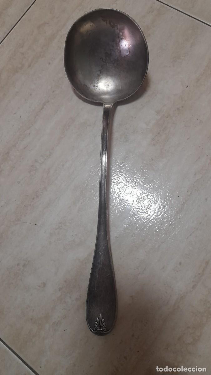 Antig&uuml;edades: CUCHAR&Oacute;N ANTIGUO PUNZONADO - Foto 1