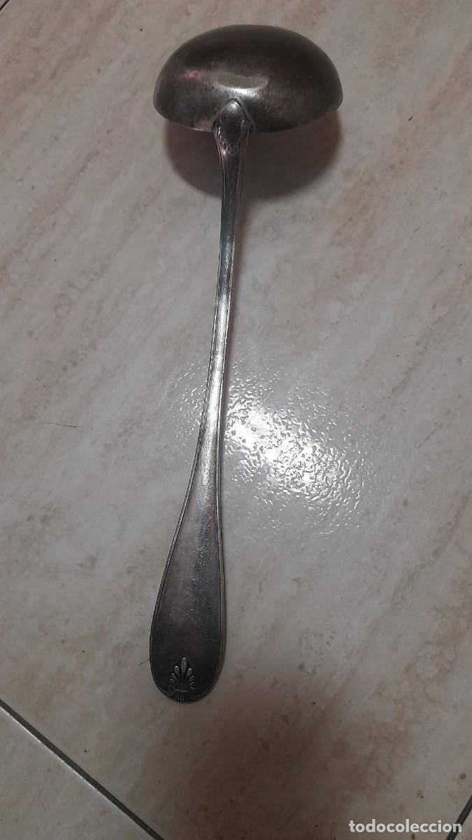 Antig&uuml;edades: CUCHAR&Oacute;N ANTIGUO PUNZONADO - Foto 2
