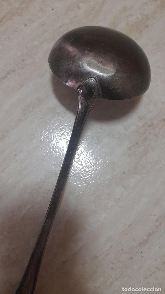 Antig&uuml;edades: CUCHAR&Oacute;N ANTIGUO PUNZONADO - Foto 3