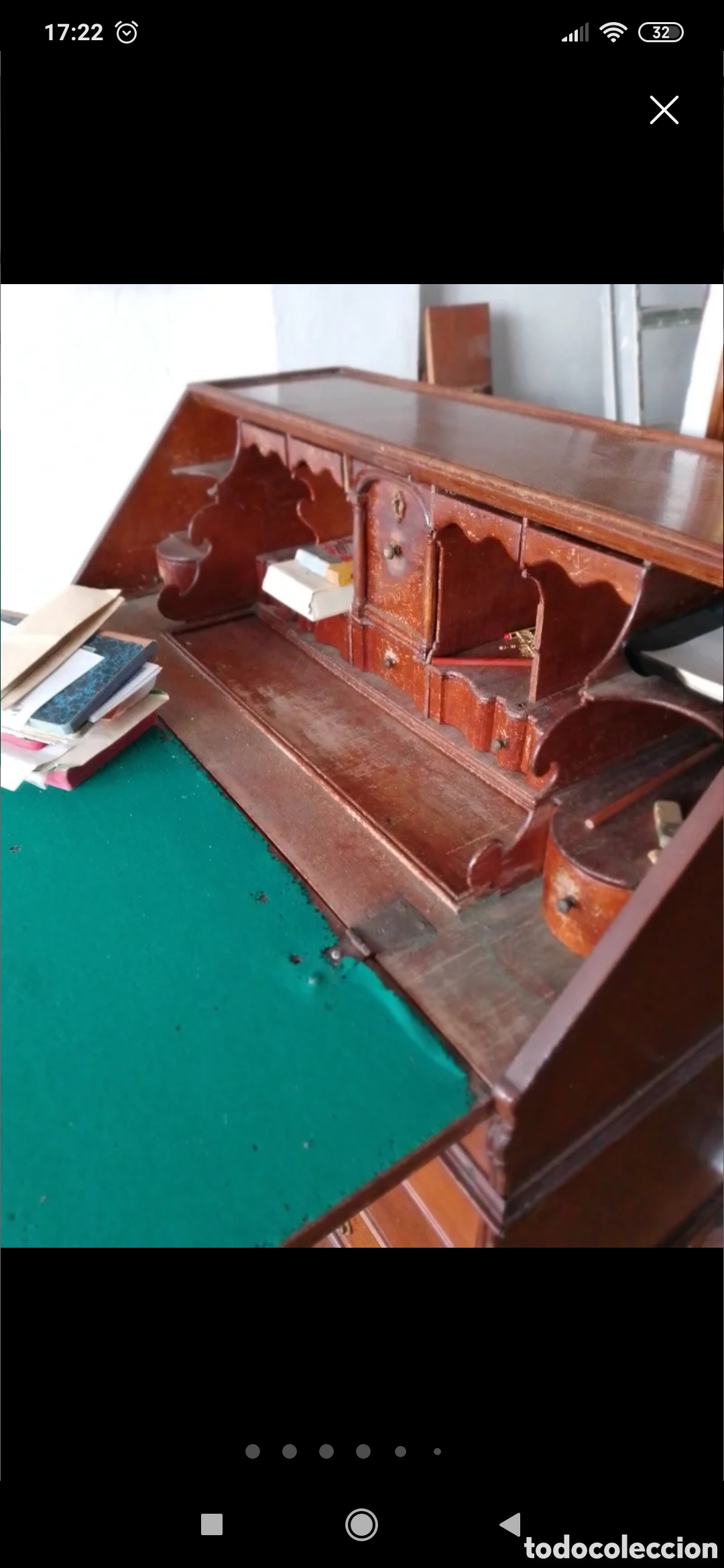 Antig&uuml;edades: Escritorio principios del XIX - Foto 6