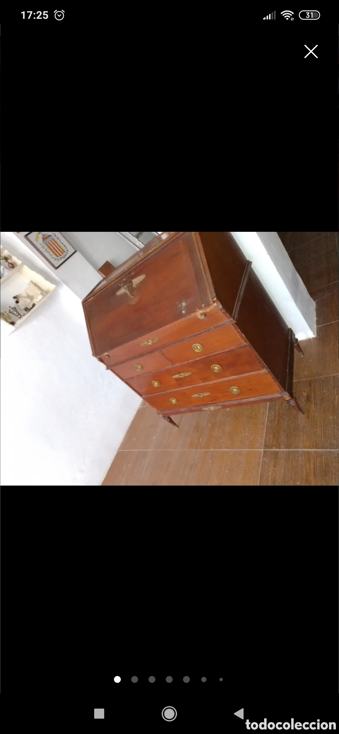 Antig&uuml;edades: Escritorio principios del XIX - Foto 1