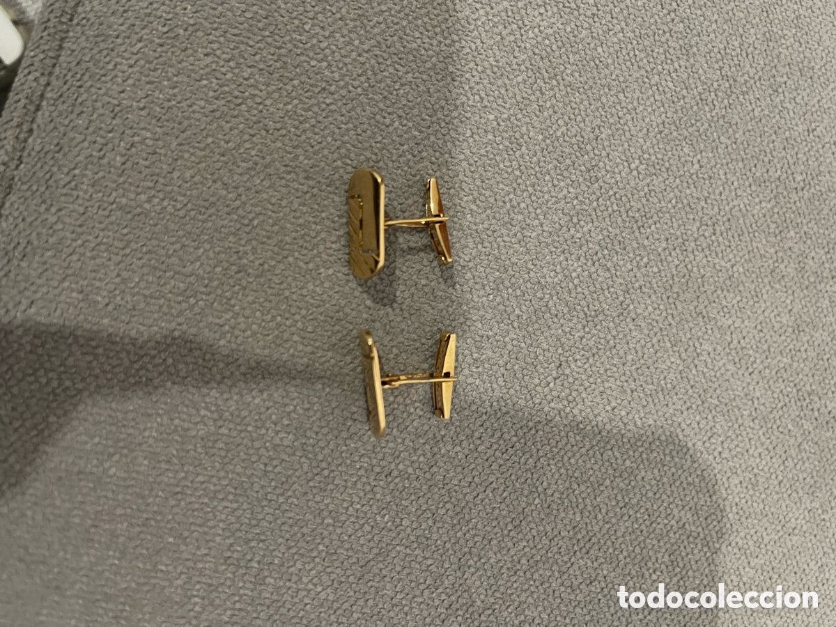 Antig&uuml;edades: Elegantes gemelos oro 18kt - Foto 3