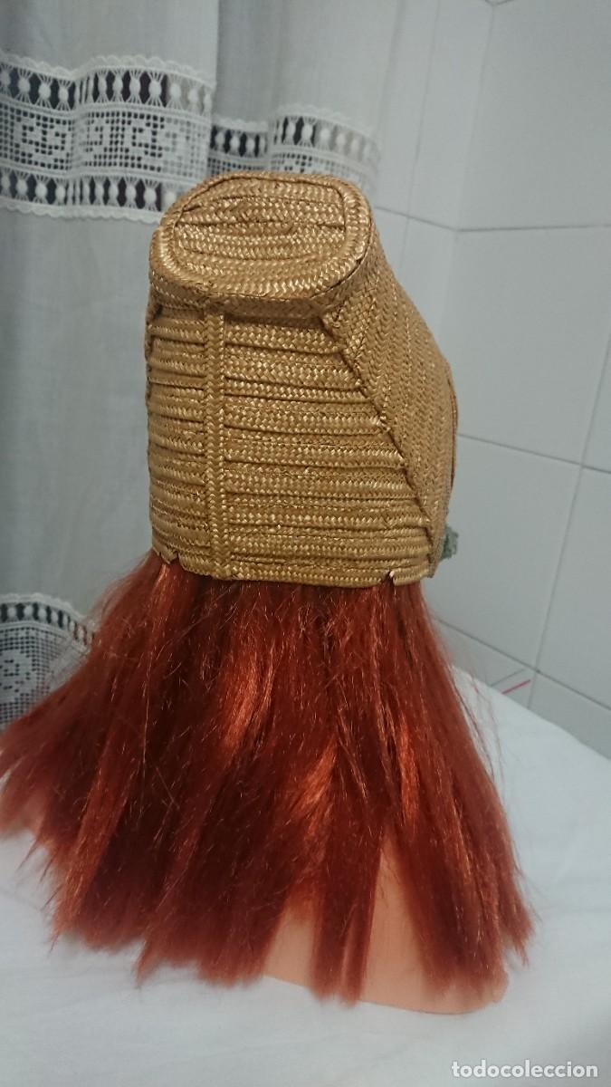 Antig&uuml;edades: Original y antiguo sombrero de paja - Foto 4