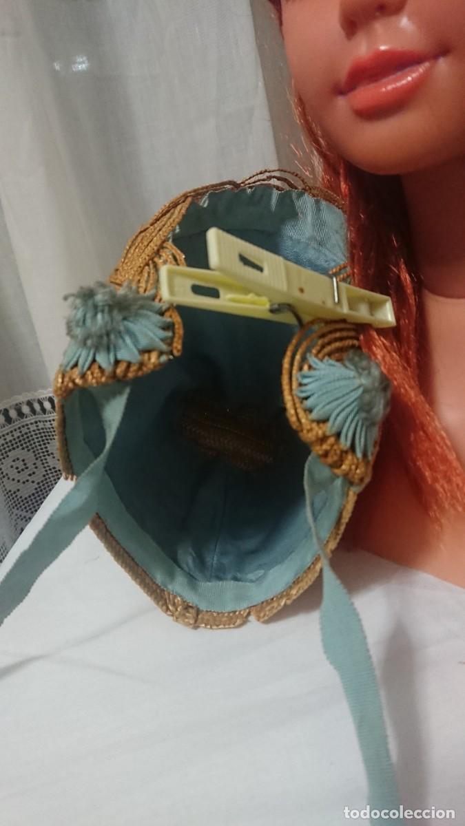 Antig&uuml;edades: Original y antiguo sombrero de paja - Foto 9