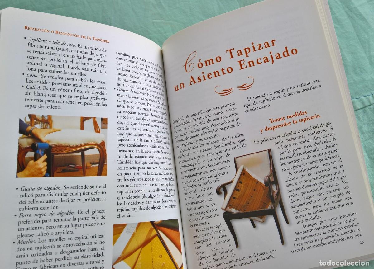 Antig&uuml;edades: Como restaurar ,decorar y pintar muebles ,libro , manual. - Foto 2