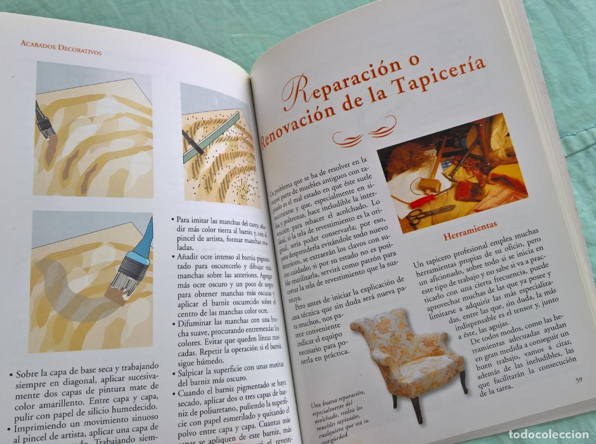 Antig&uuml;edades: Como restaurar ,decorar y pintar muebles ,libro , manual. - Foto 3