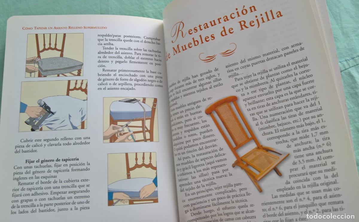 Antig&uuml;edades: Como restaurar ,decorar y pintar muebles ,libro , manual. - Foto 6