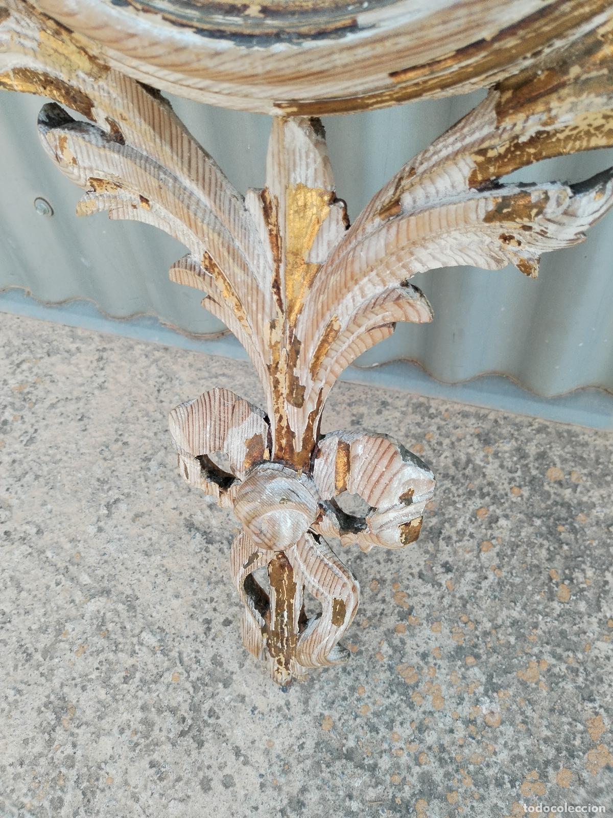 Antig&uuml;edades: espejo antiguo de madera - Foto 7