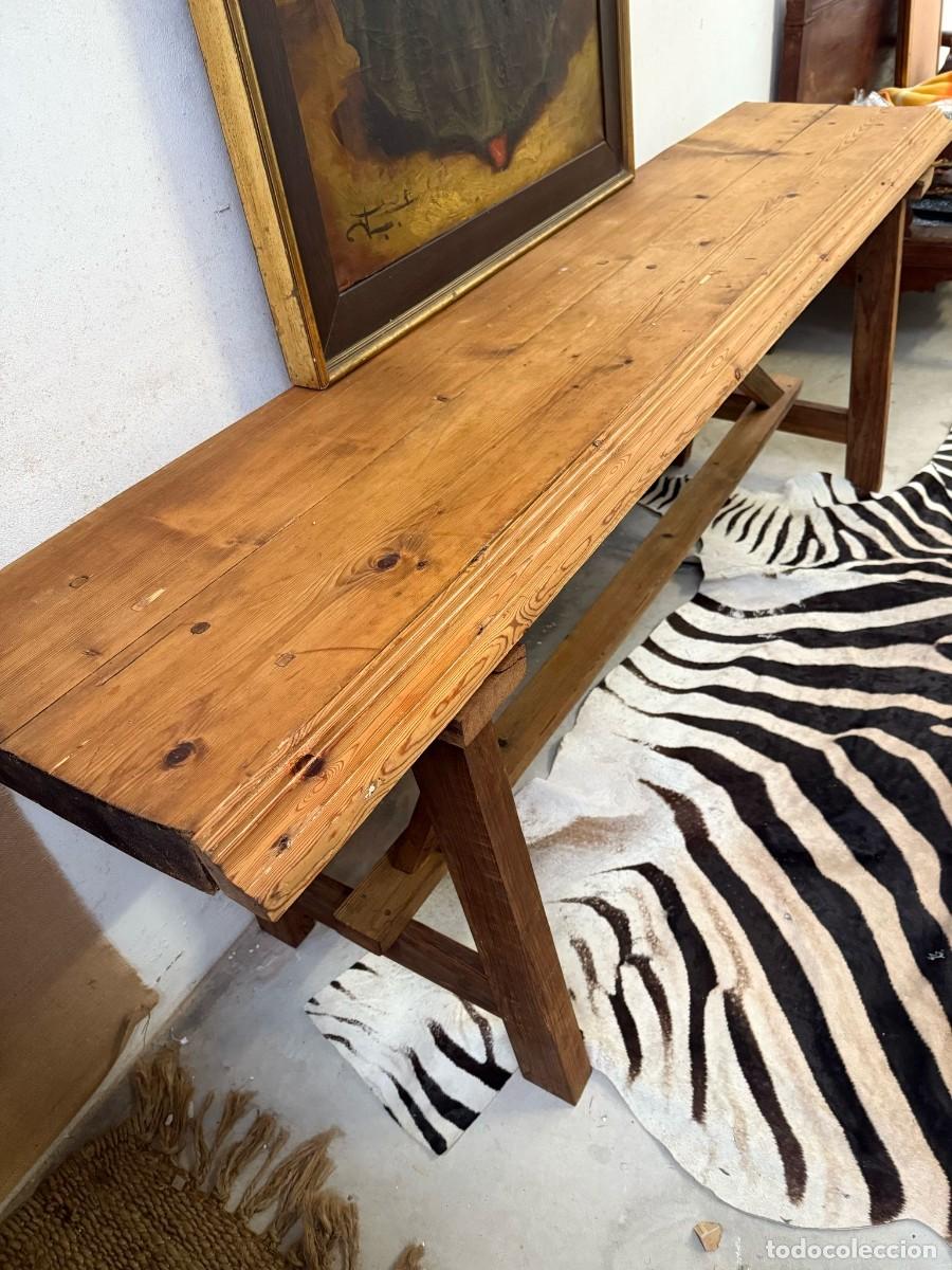 Antig&uuml;edades: Consola de gran tama&ntilde;o. - Foto 5