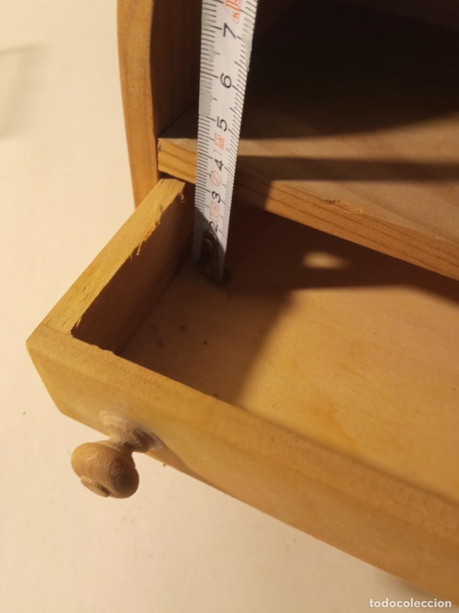 Antig&uuml;edades: Escribania de madera mini - Foto 6