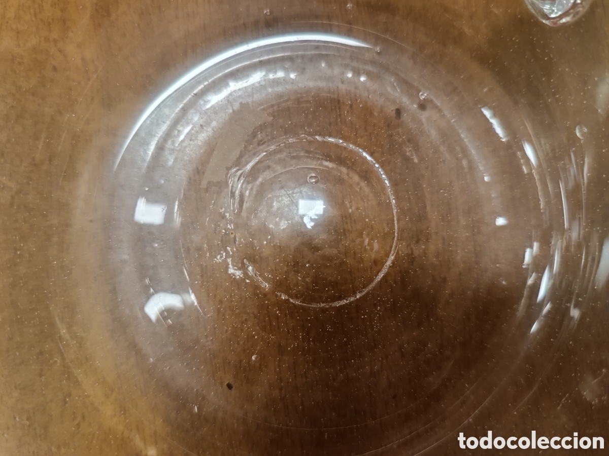 Antig&uuml;edades: Antiguo orinal infantil de cristal - Foto 8