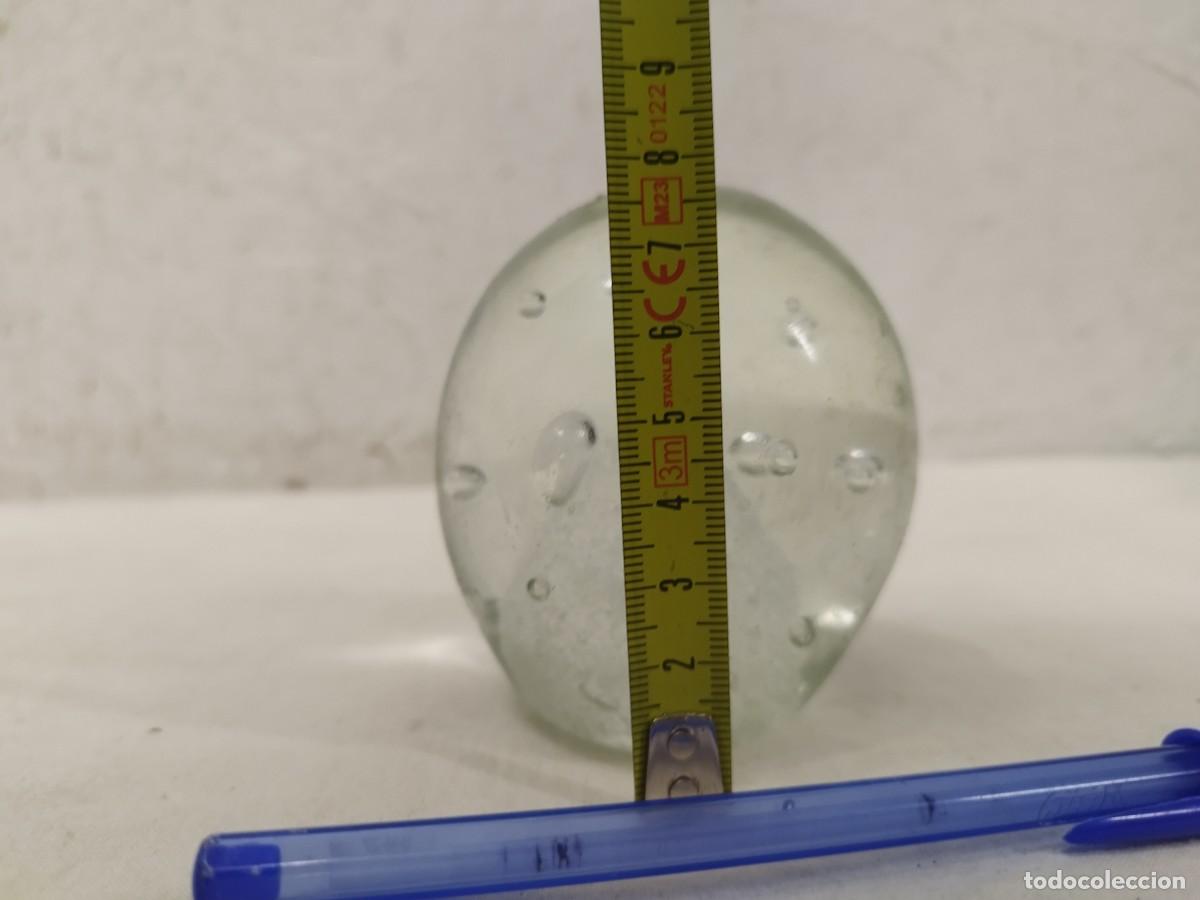 Antig&uuml;edades: Antiguo pisapapeles de cristal. - Foto 6