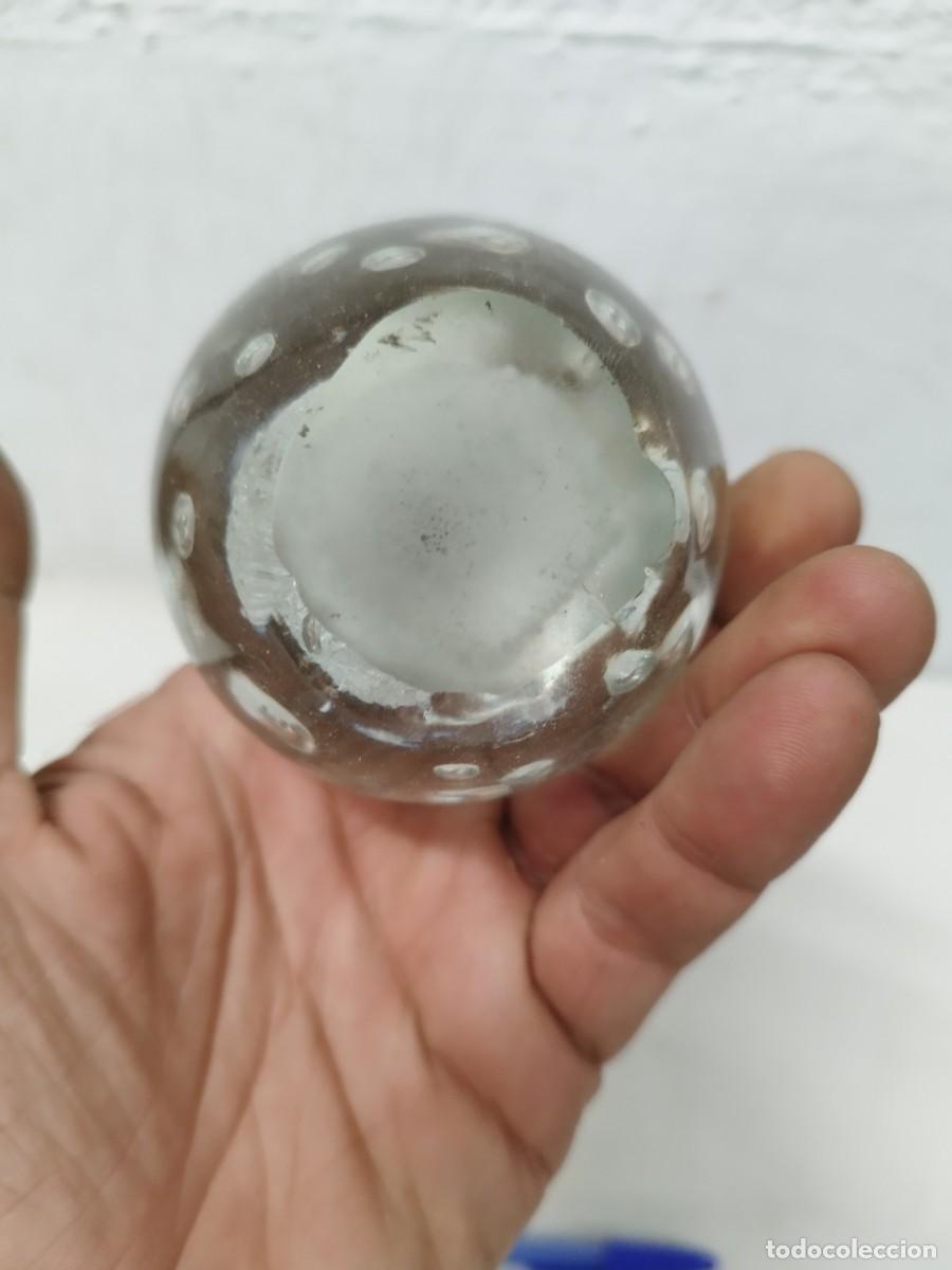 Antig&uuml;edades: Antiguo pisapapeles de cristal. - Foto 7