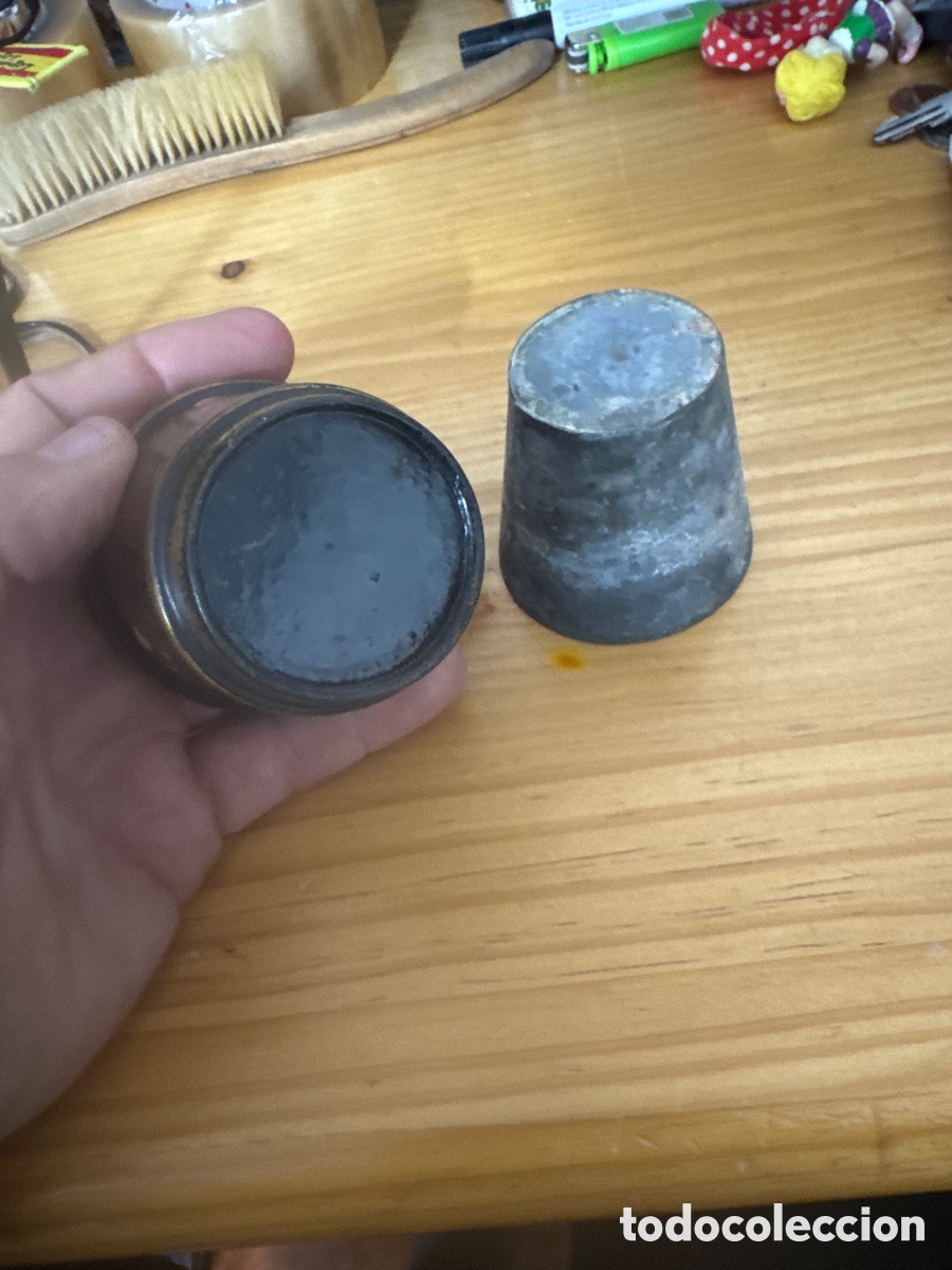 Antig&uuml;edades: PLATiLLO Y VASOS T&Eacute;CNICA DEL LACADO - - Foto 4