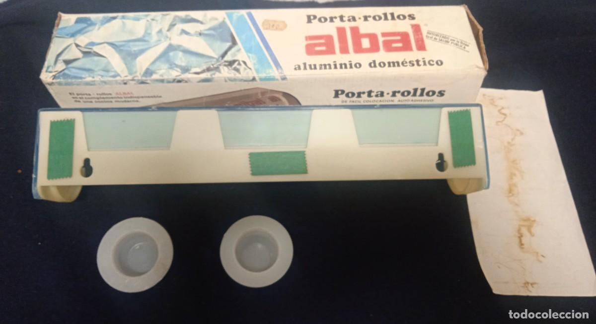 Antig&uuml;edades: Porta rollos aluminio Albal. - Foto 2