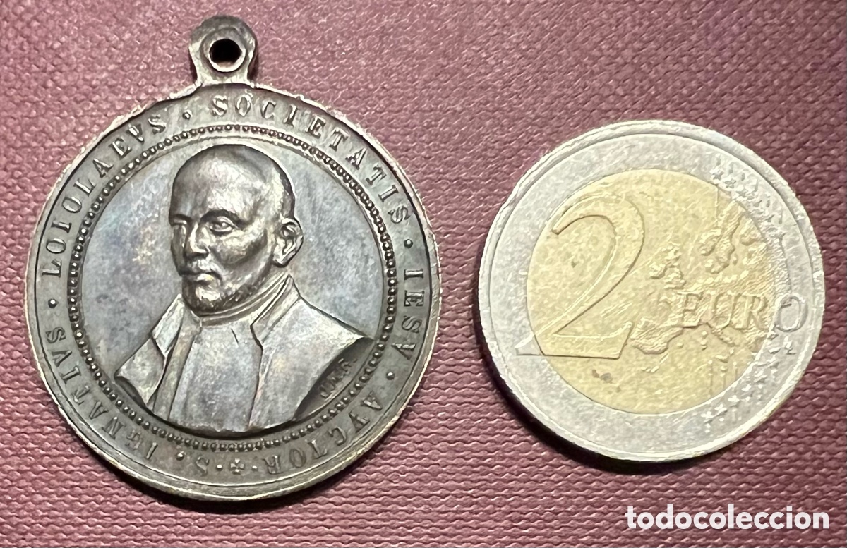Antig&uuml;edades: Medalla San Ignacio de Loyola - Foto 1