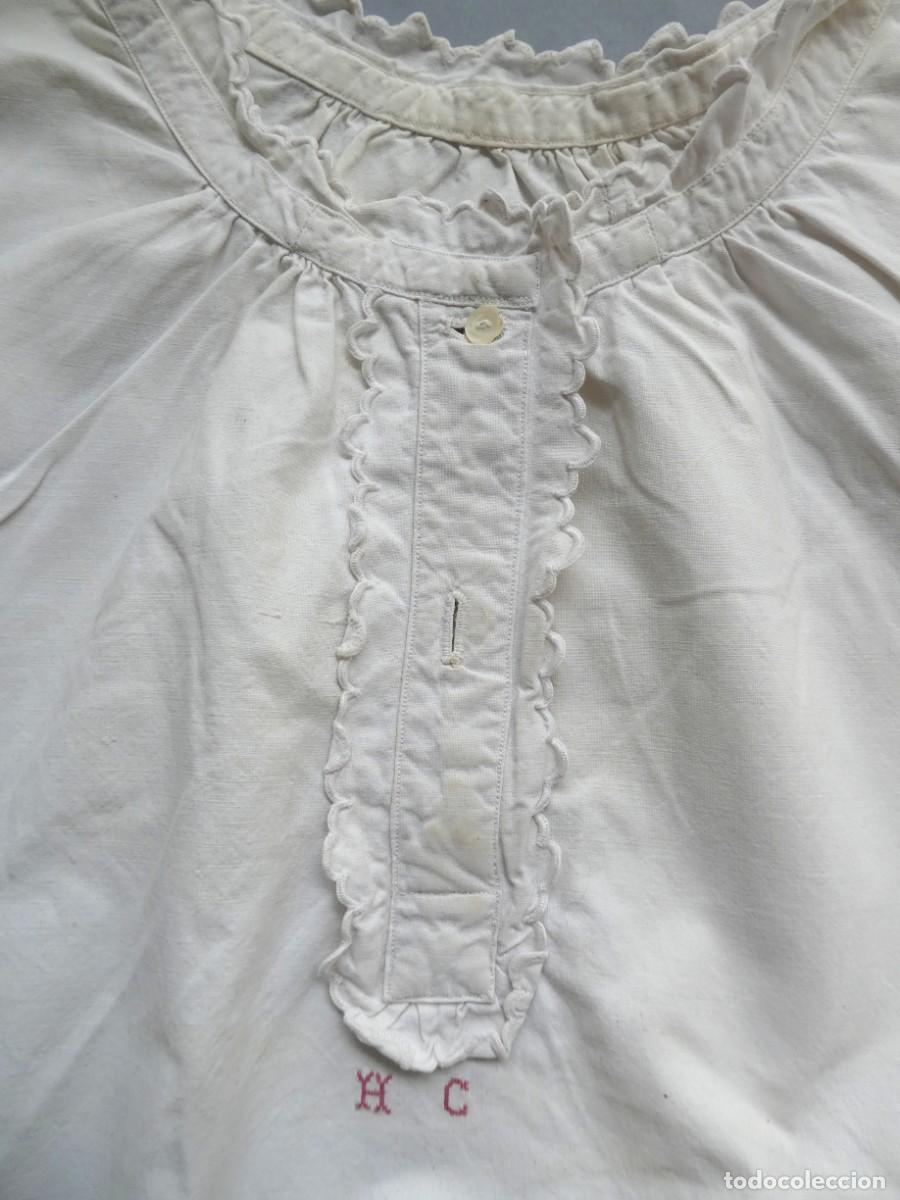 Antig&uuml;edades: ANTIGUO CAMIS&Oacute;N DE ALGOD&Oacute;N PPIO. S. XX - Foto 2