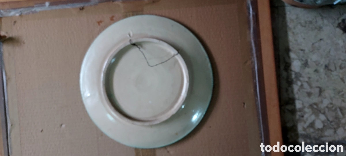 Antig&uuml;edades: Plato de cer&aacute;mica antiguo - Foto 6