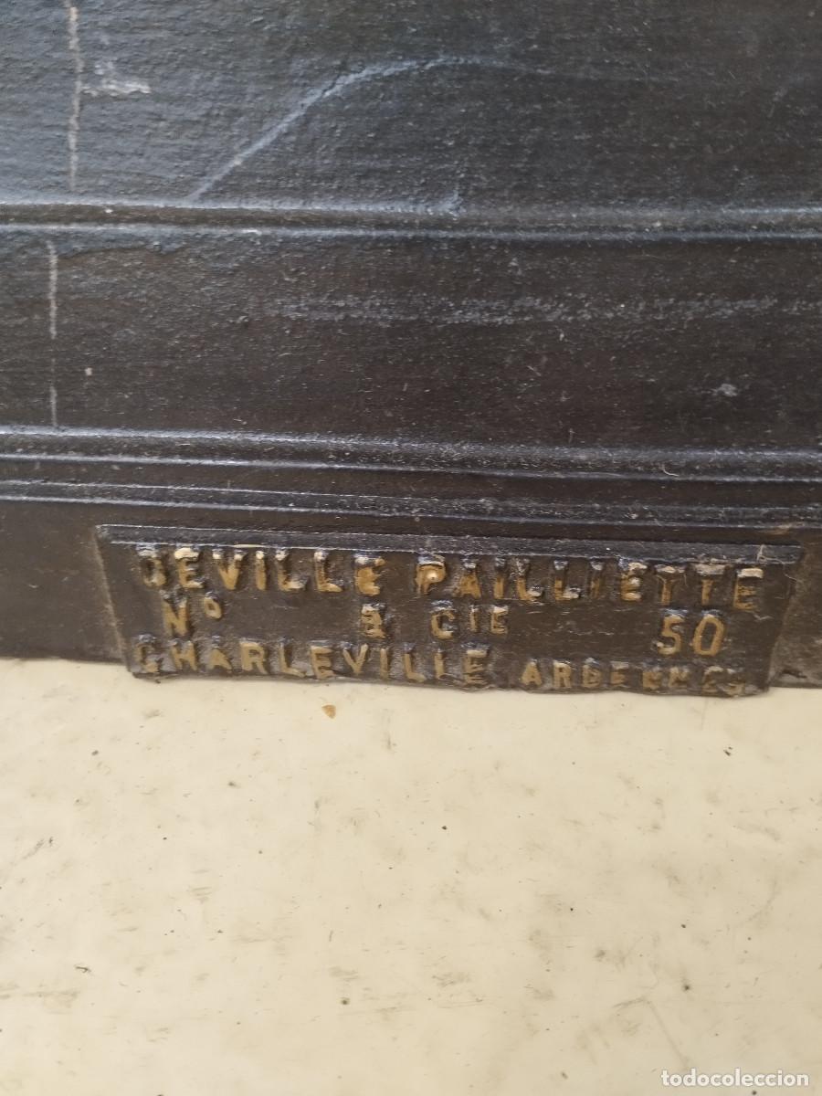 Antig&uuml;edades: Parag&uuml;ero perchero hierro fundido - Foto 5