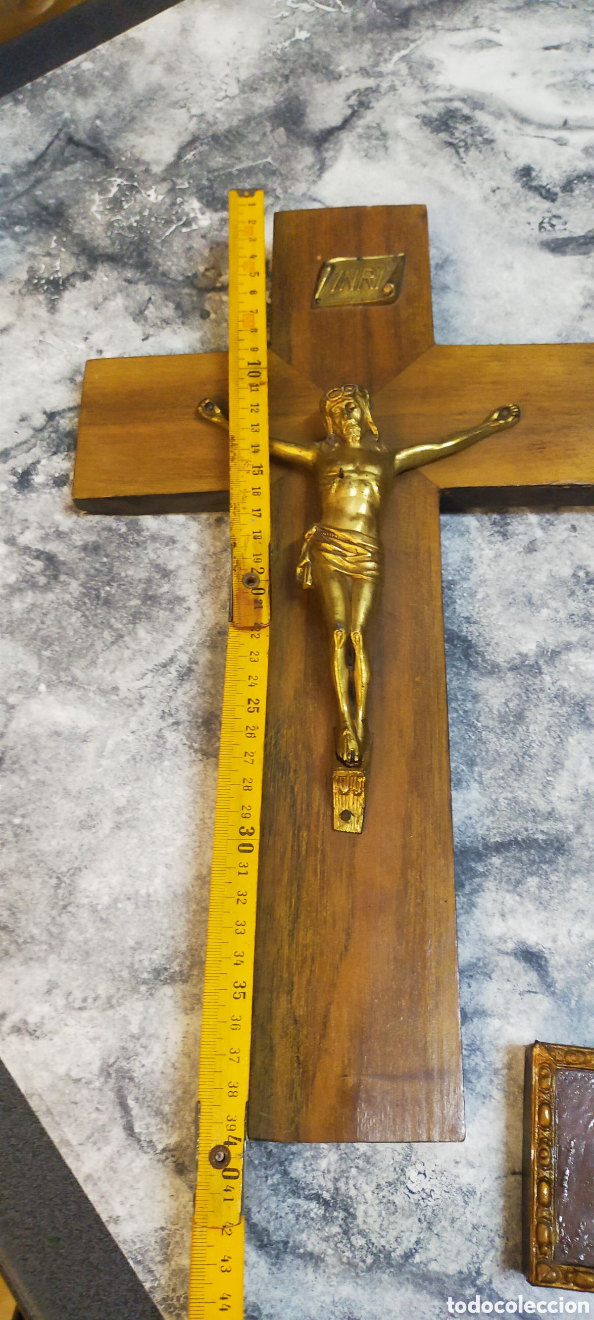 Antig&uuml;edades: 4 , crucifijos diferentes materiales - Foto 4