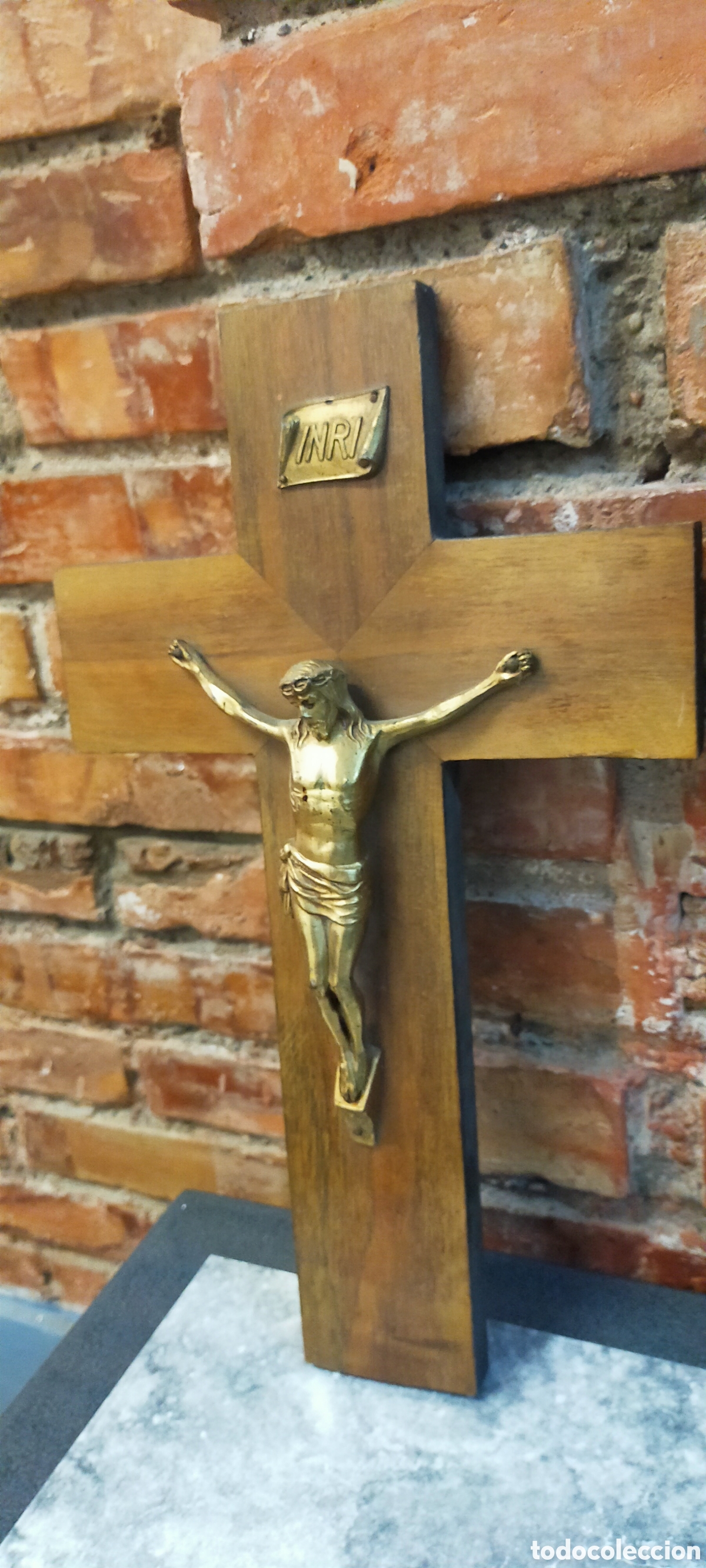 Antig&uuml;edades: 4 , crucifijos diferentes materiales - Foto 6