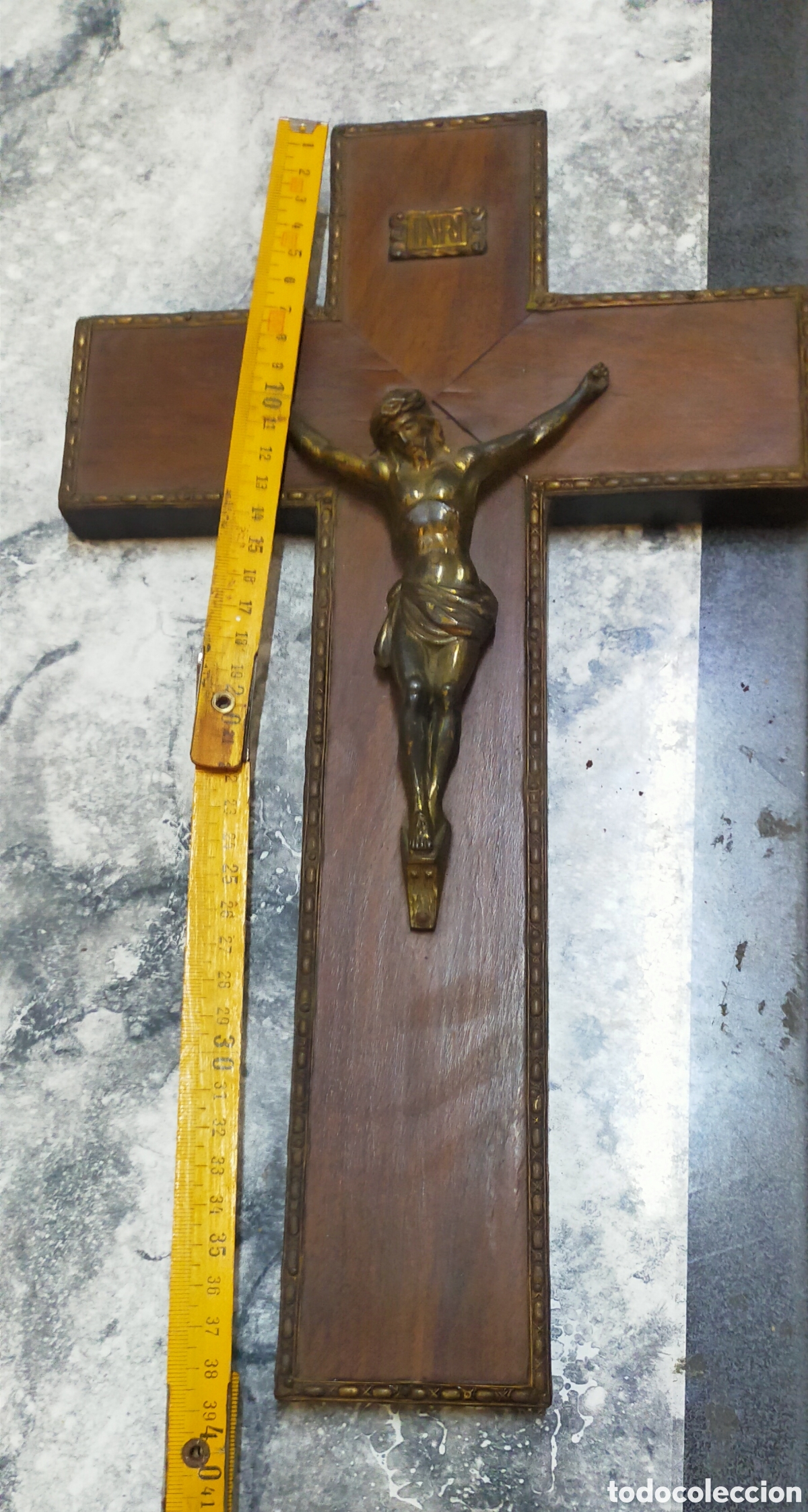 Antig&uuml;edades: 4 , crucifijos diferentes materiales - Foto 15