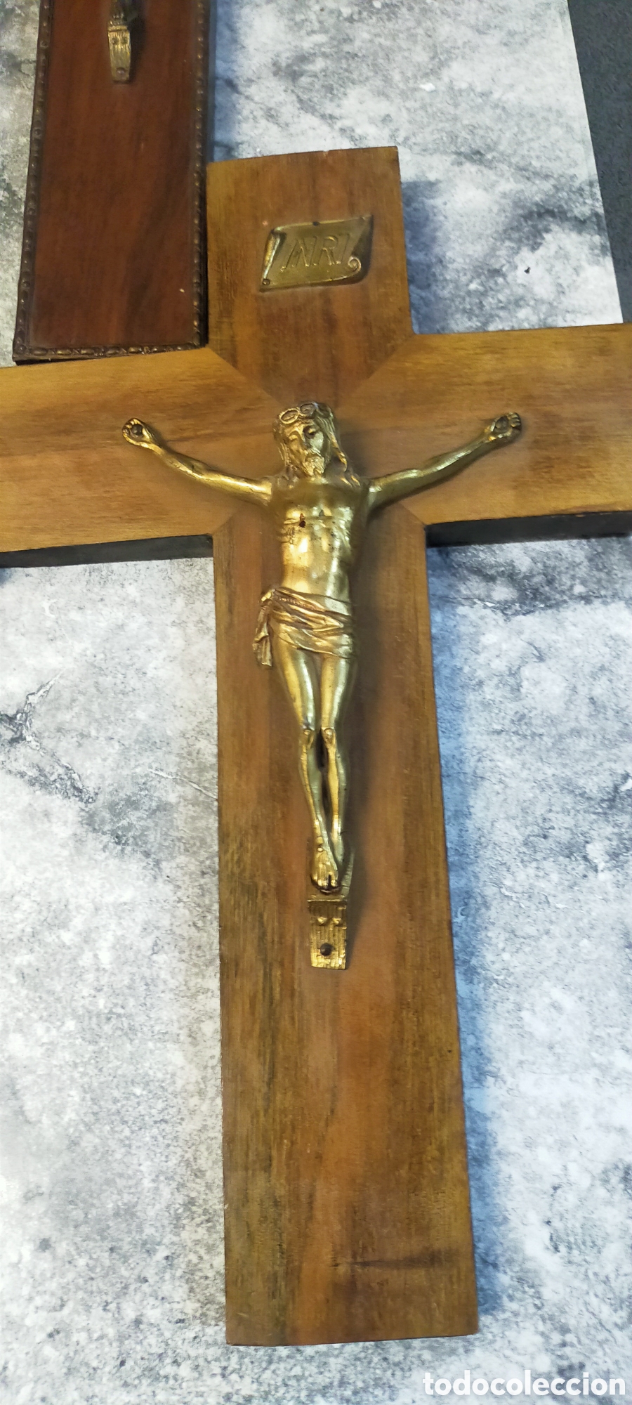 Antig&uuml;edades: 4 , crucifijos diferentes materiales - Foto 18