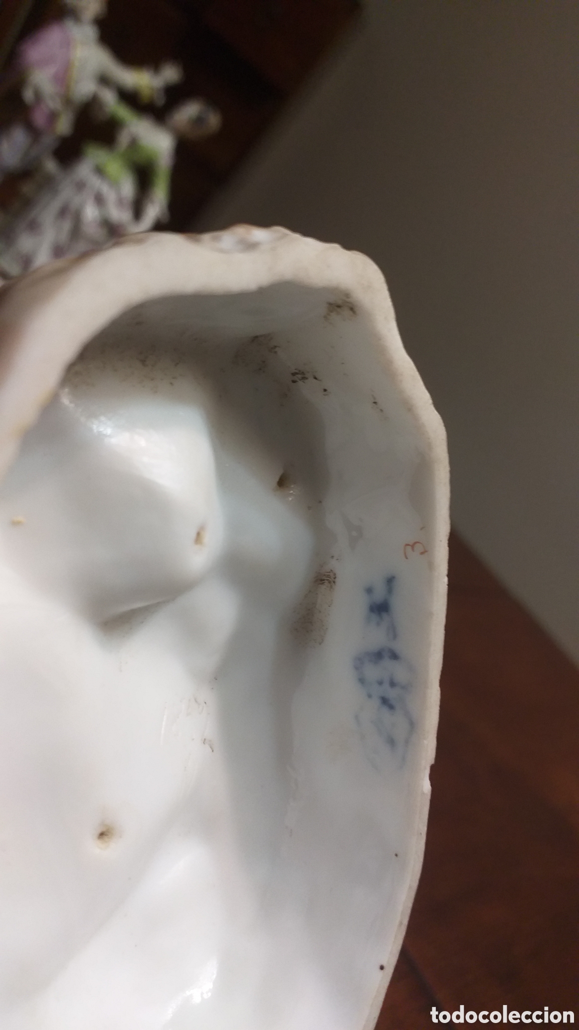 Antig&uuml;edades: Porcelana policromada - Foto 5