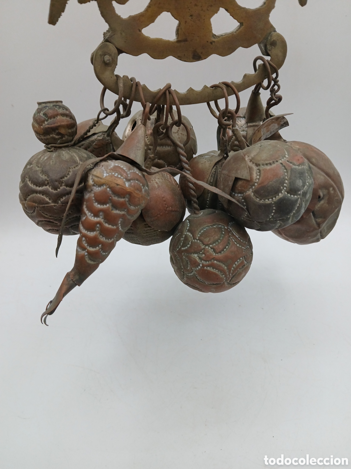 Antig&uuml;edades: Amuleto Penca de Balangadan. Bronce y lat&oacute;n - Foto 4