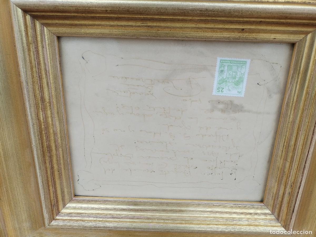 Antig&uuml;edades: marco de madera dorada - Foto 5