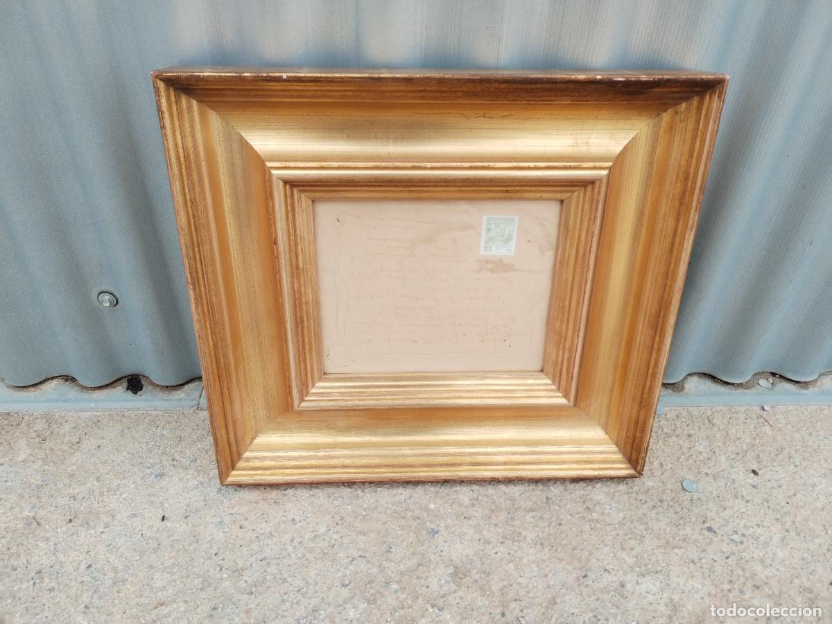 Antig&uuml;edades: marco de madera dorada - Foto 6