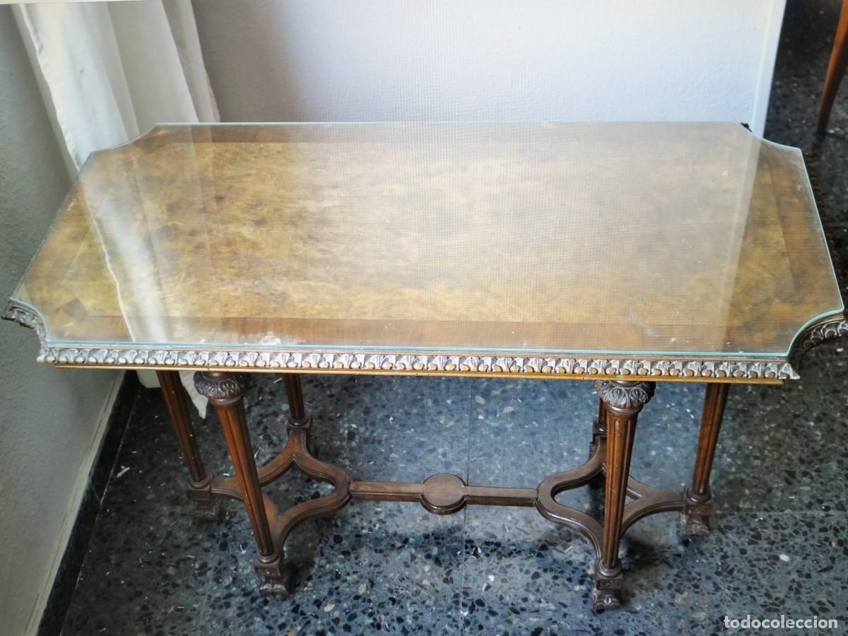 Antig&uuml;edades: mesa rectangular a&ntilde;os 50 - Foto 1