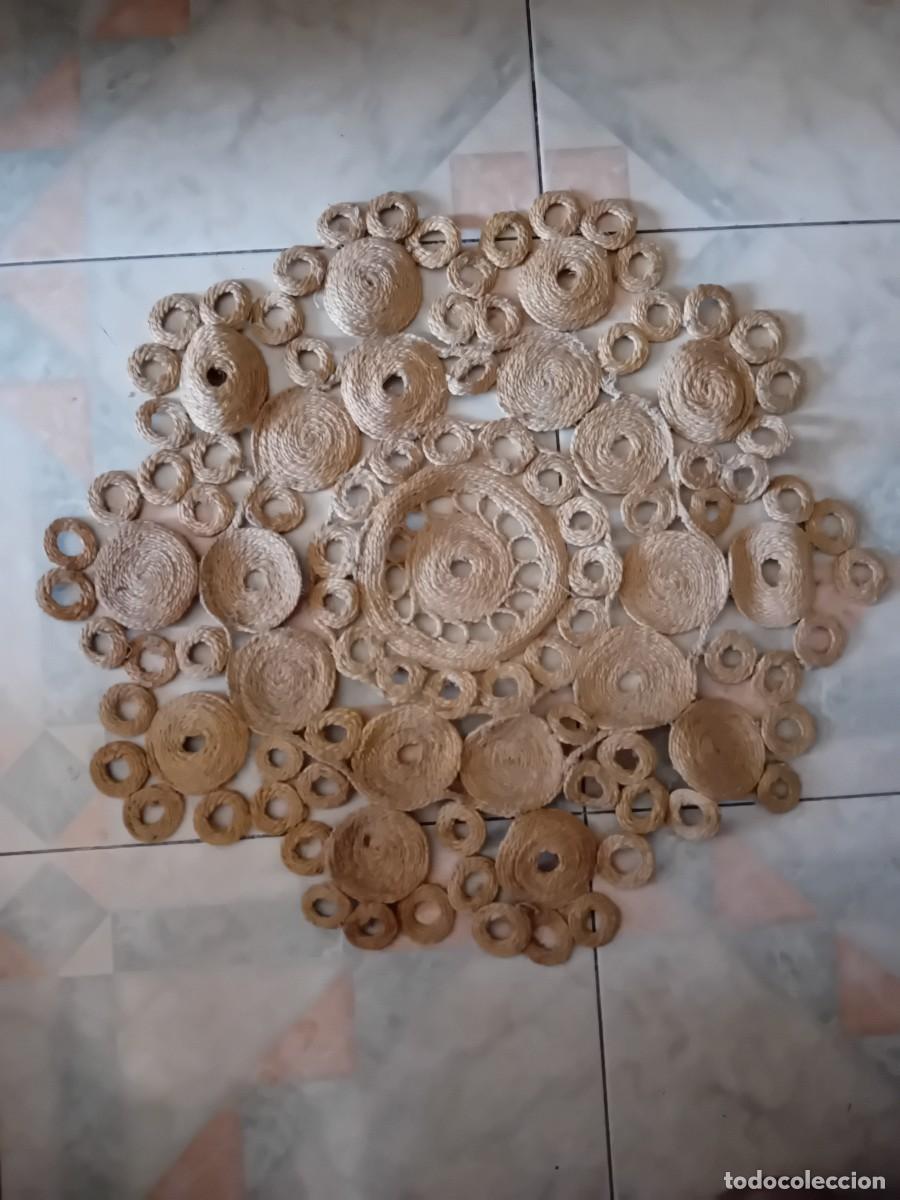 Antig&uuml;edades: Mantel de cuerda d&eacute;cada de los 60 - Foto 1
