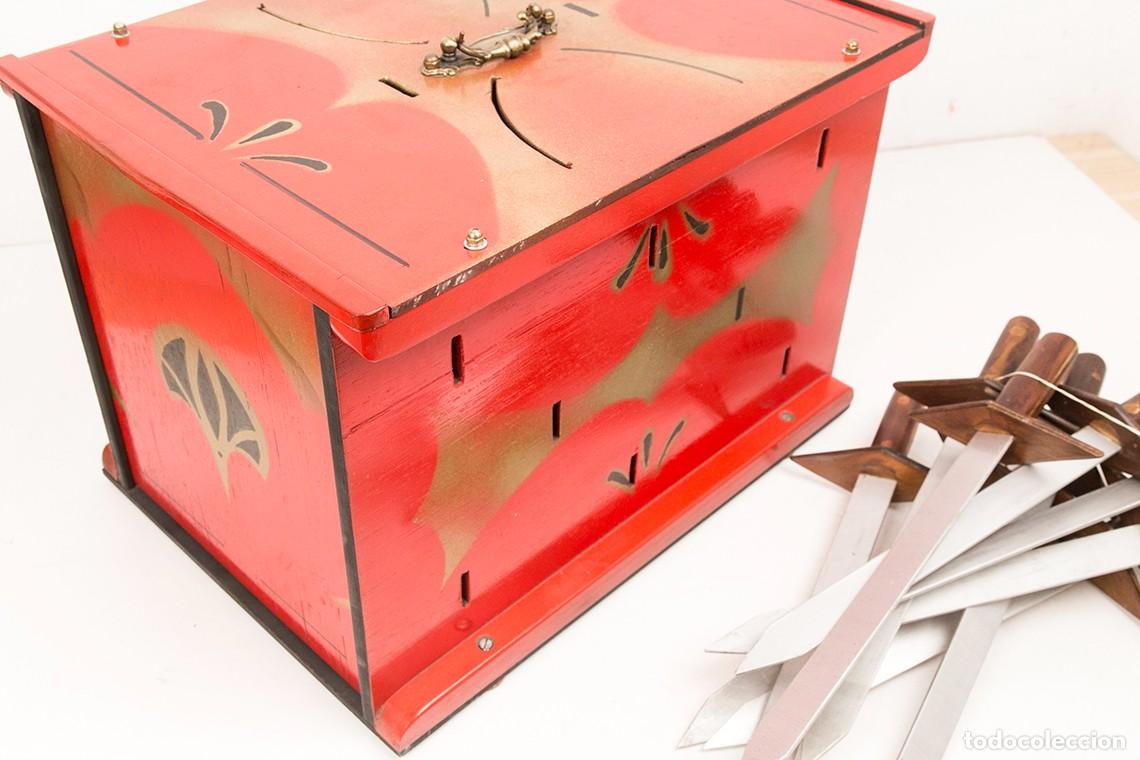 Antig&uuml;edades: CAJA DE ESPADAS - TRUCO DE MAGIA - Foto 6