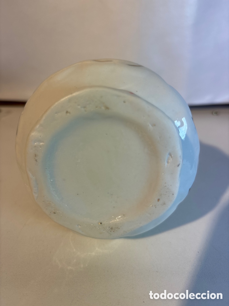 Antig&uuml;edades: Tarro de porcelana con tapa - Foto 4