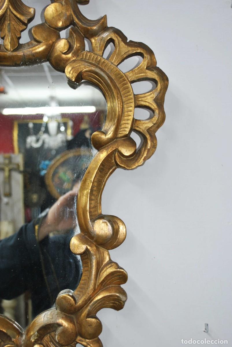 Antig&uuml;edades: ANTIGUO ESPEJO MARCO ORO - Foto 5