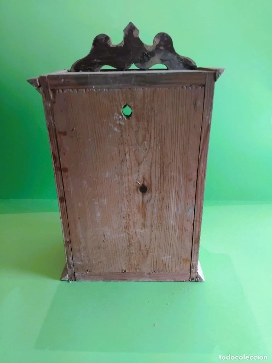 Antig&uuml;edades: Altar o capilla religiosa de madera y vidrio - Foto 9