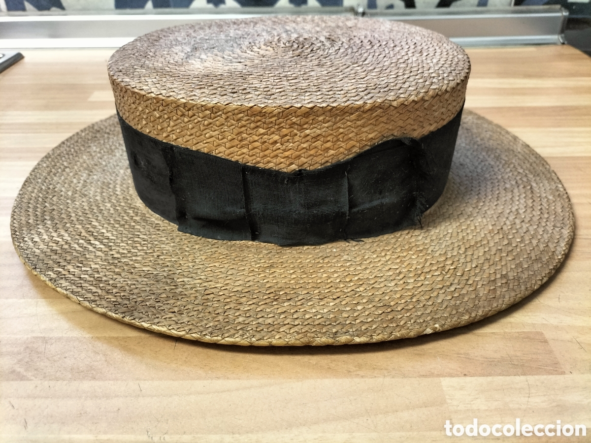 Antig&uuml;edades: Cantonier sombrero antiguo - Foto 1