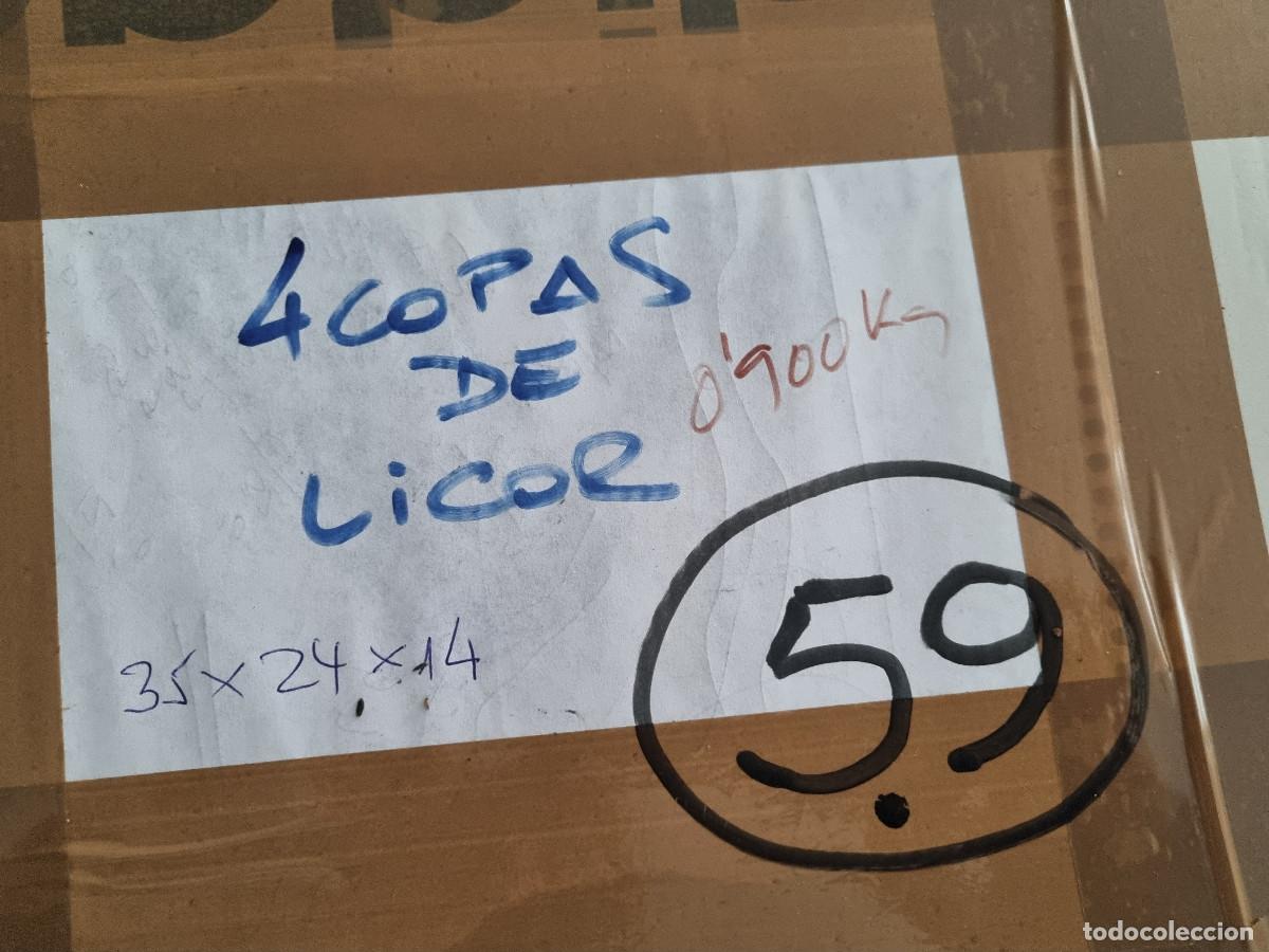 Antig&uuml;edades: 4 ANTIGUAS COPAS DE LICOR - Foto 9