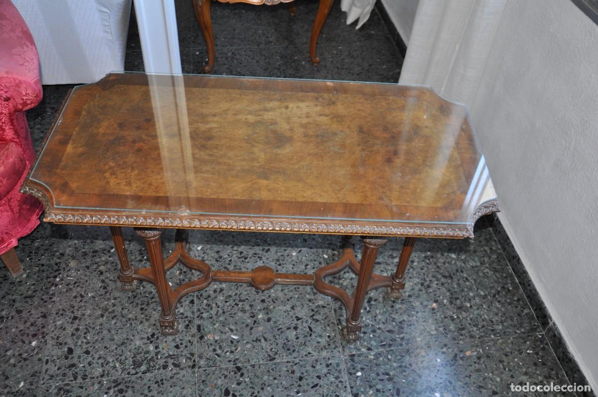 Antig&uuml;edades: mesa rectangular a&ntilde;os 50 - Foto 2