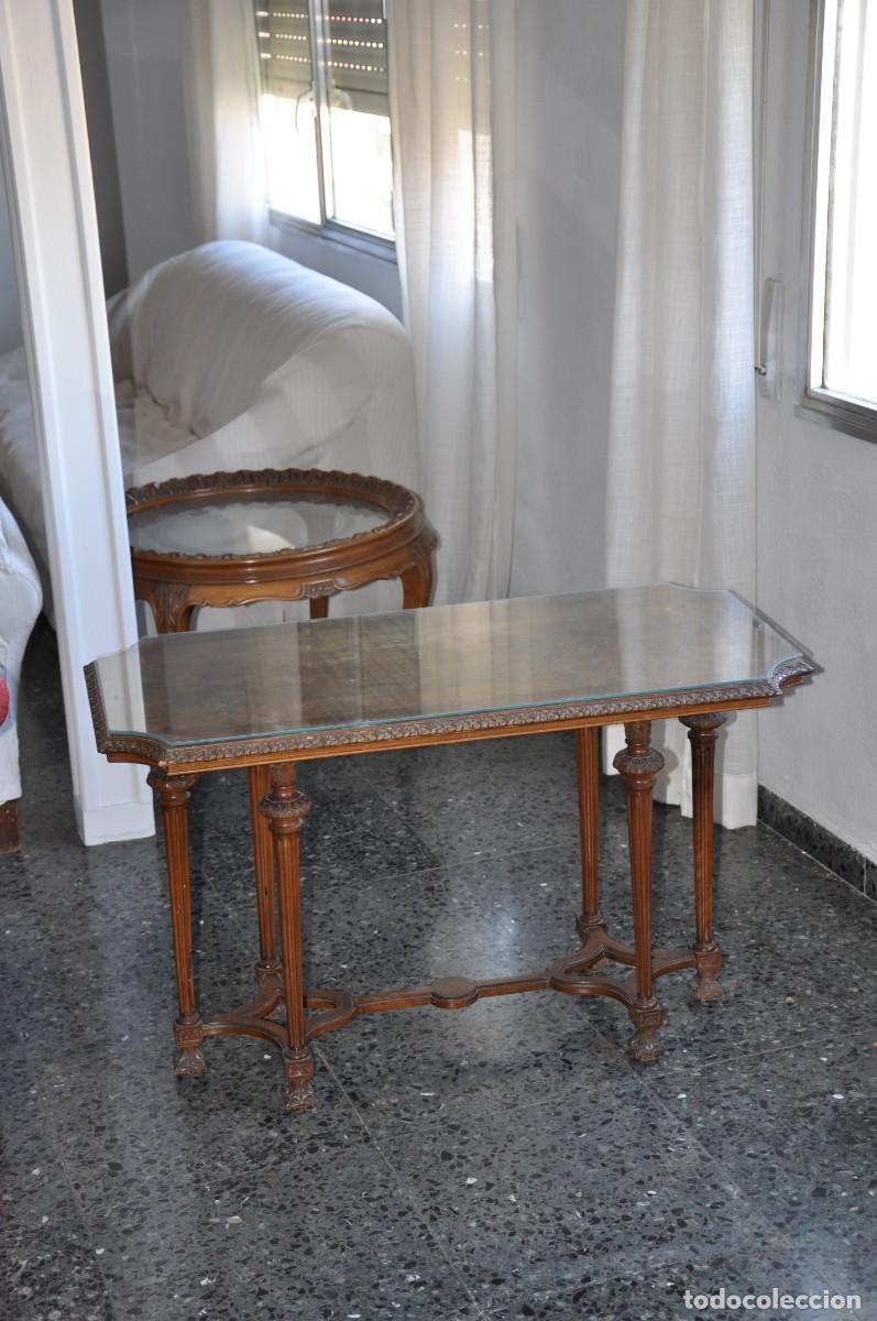 Antig&uuml;edades: mesa rectangular a&ntilde;os 50 - Foto 8