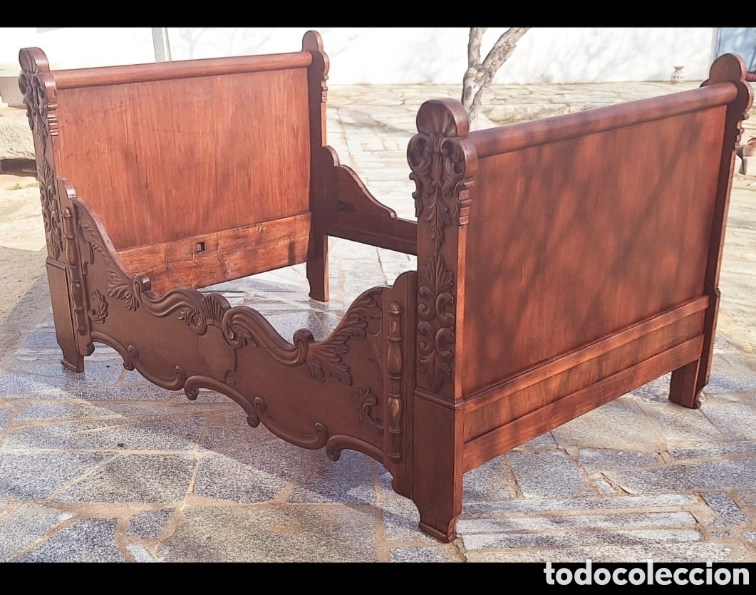 Antig&uuml;edades: Cama de barco Alfonsina - Foto 1