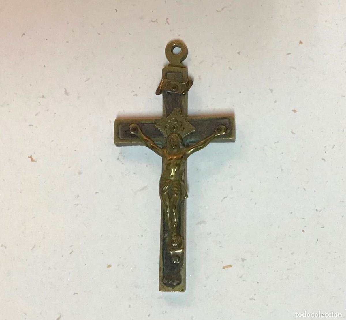 Antig&uuml;edades: CRISTO EN LA CRUZ, COLGANTE - Foto 1