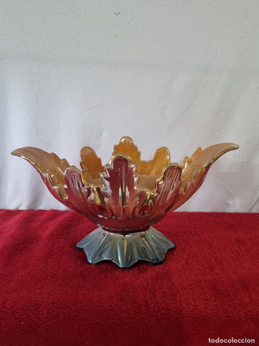 Antig&uuml;edades: CENTRO DE MESA CRISTAL - Foto 4