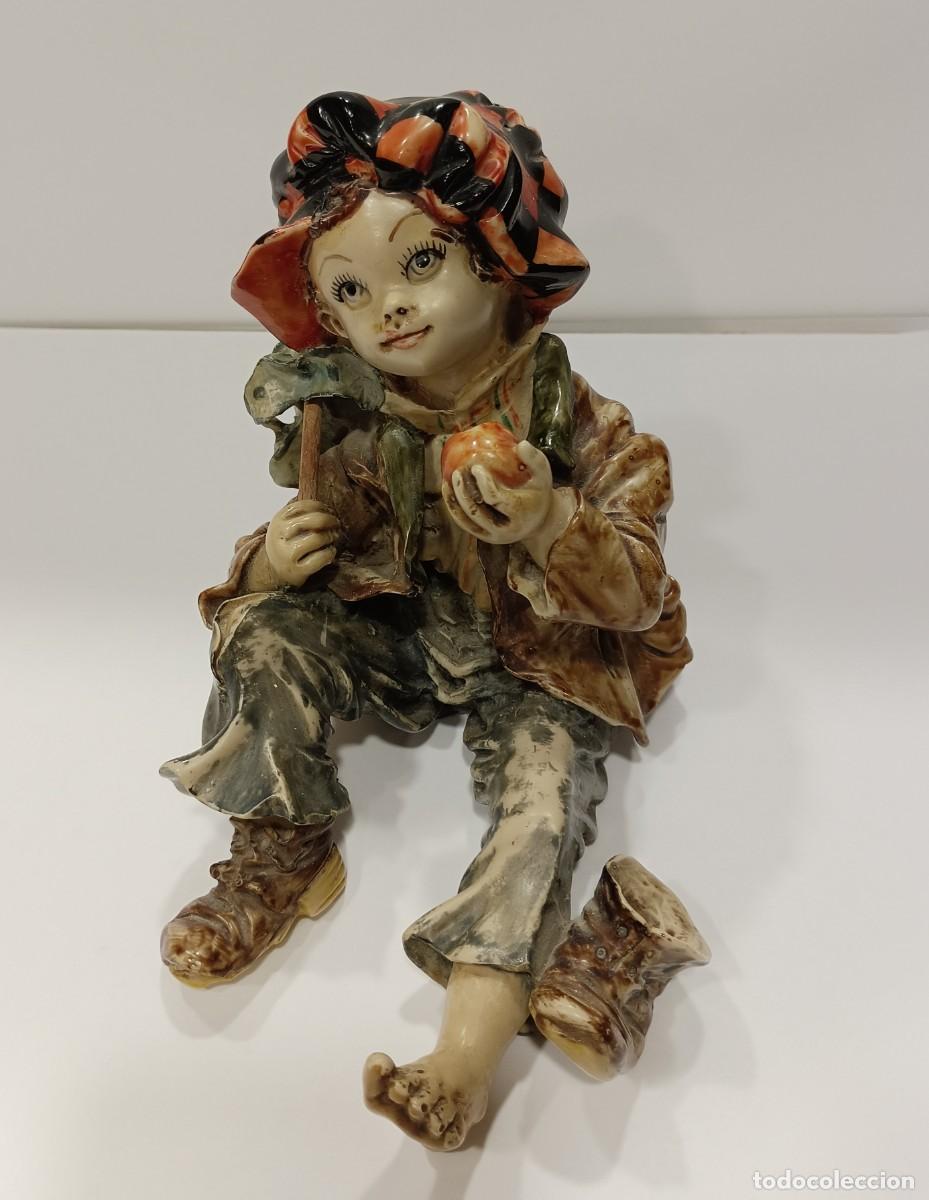 Antig&uuml;edades: FIGURAS MARFINITE PINTADA A MANO - Foto 1