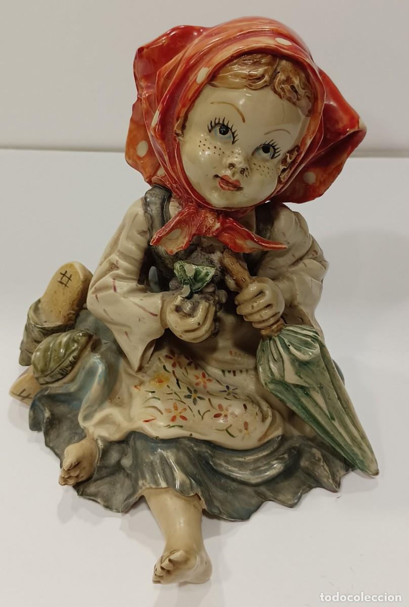 Antig&uuml;edades: FIGURAS MARFINITE PINTADA A MANO - Foto 1