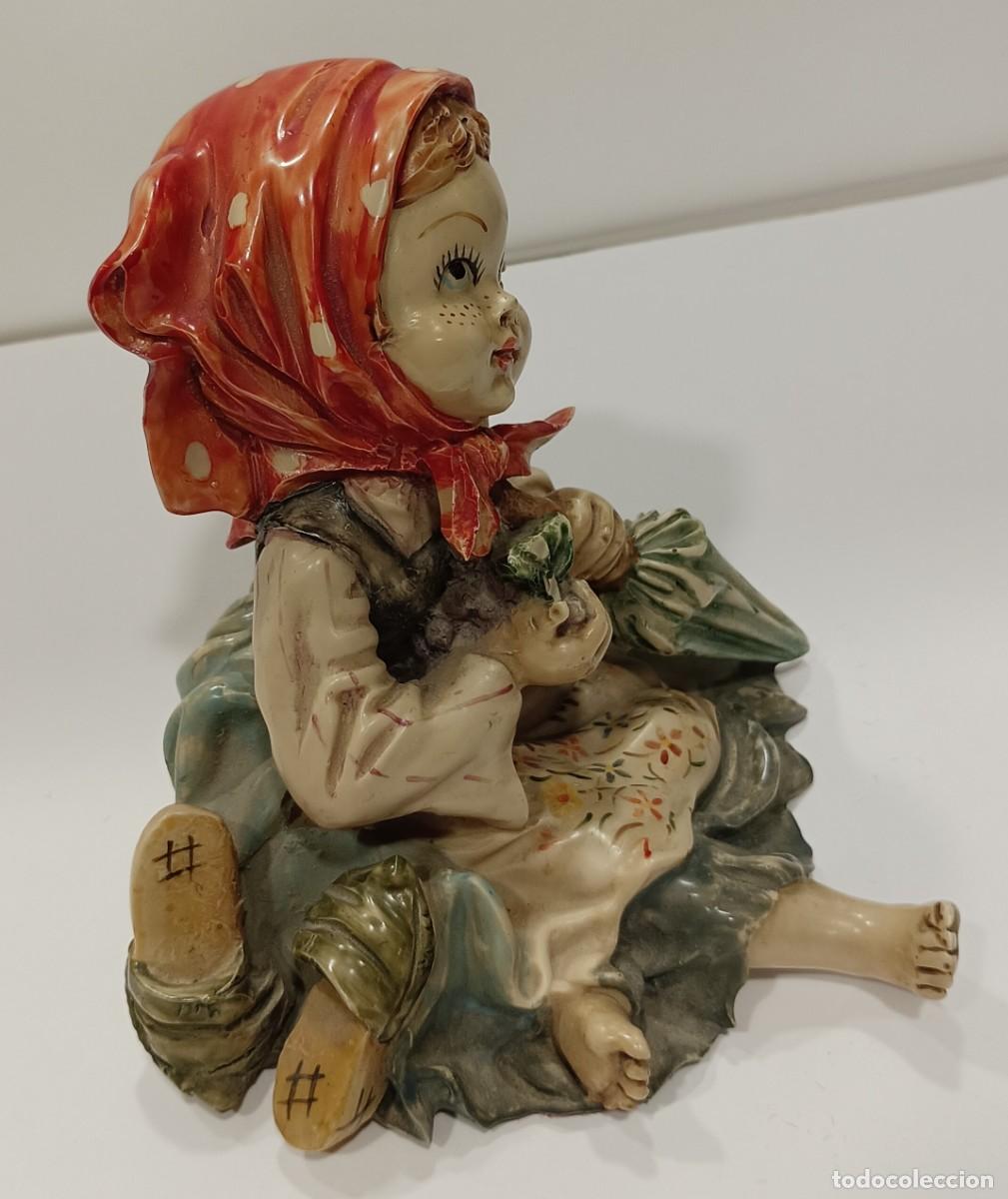 Antig&uuml;edades: FIGURAS MARFINITE PINTADA A MANO - Foto 2